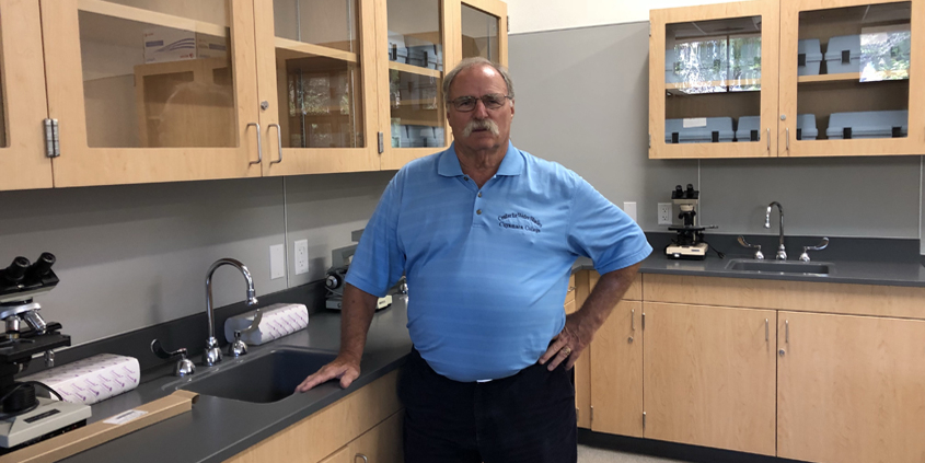 Don Jones, the veteran water industry professional who is overseeing the transition of Cuyamaca College’s Water and Wastewater Technology program into the Center for Water Studies. Photo: David Ogul, Water Authority
