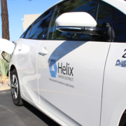 The Helix Water District received rebates of $5,500 from the State of California on each of the six Priuses purchased over the last two years. They average over 75 miles per gallon and the district expects to save an additional $1,000 per vehicle per year in avoided fuel costs. Photo: Courtesy Helix Water District