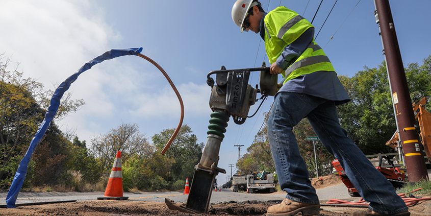 FPUD is embarking on a number of prevention, maintenance and improvement projects to safeguard and maintain its pipes and infrastructure. Photo: Fallbrook PUD