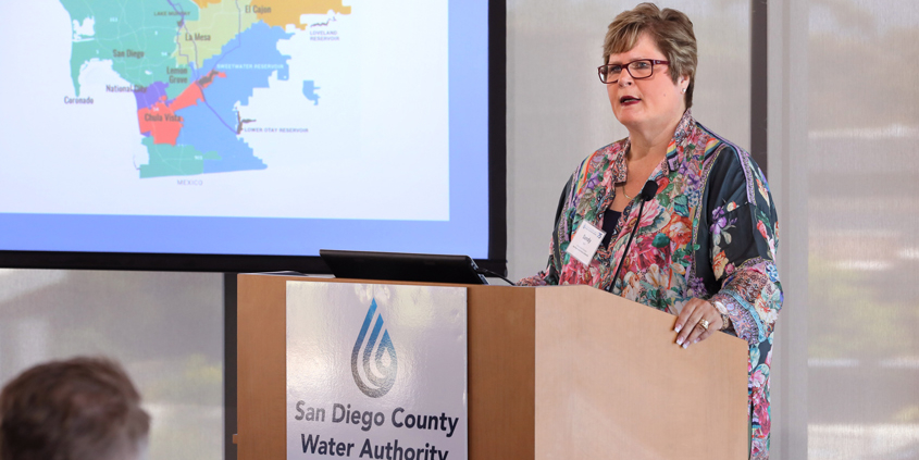 Sandra L. Kerl is new General Manager of the San Diego County Water Authority