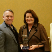 State Sen. Toni Atkins receives CMUA Safe Drinking Water Champion Award January 27, 2020 in Sacramento