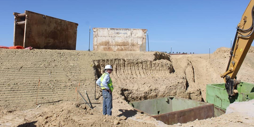 Pre-construction activities are currently underway as part of Phase 1 of the Pure Water San Diego Program. Photo: City of San Diego
