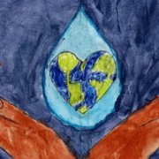 Gracie Chillag of Heritage Charter School placed second in the 2021 Student Poster Contest. Photo: City of Escondido Water awareness Artwork