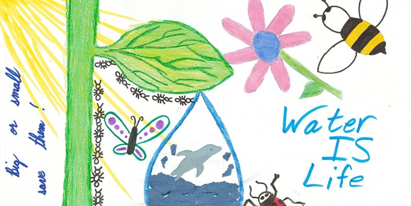 Water Is Life-poster contest-Helix Water District