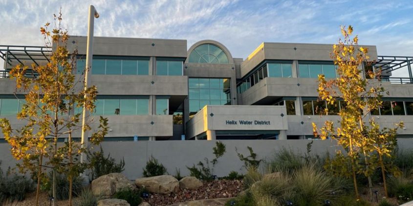 The Helix Water District is the San Diego region’s second largest water utility, after the City of San Diego. Its service area includes La Mesa, Lemon Grove, El Cajon, Spring Valley, and other unincorporated areas of the county, with a population of 277,000. Brian Olney