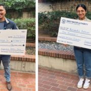The Sweetwater Authority Governing Board awarded the 2022 Work for Water Scholarship to two local students: David Inchaurregui Jr. of Chula Vista and Kassandra Beltran of National City. Photos: Sweetwater Authority 2024 scholarship applications