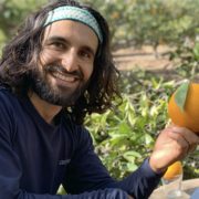 Hamid Pezeshkian of Flametree Farms in Vista is among 2,000 growers enrolled in the PSAWR program. Photo: Vallecitos Water District