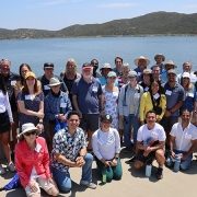 Summer 2023 Citizens Water Academy participants tour Olivenhain Dam. Photo: San Diego County Water Authority